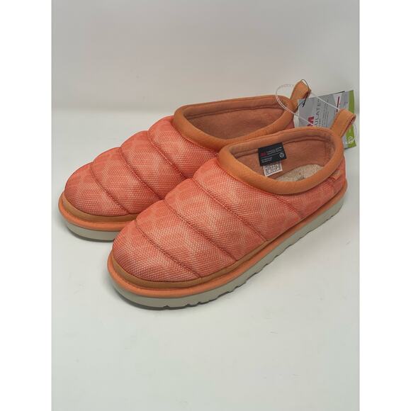UGG Tasman LTA Puff Signature Orange Slippers 1149510 Insulated Size 11 - Picture 2 of 12